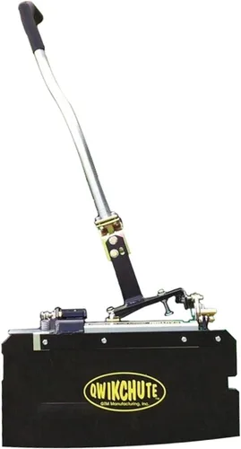 Qwikchute Bloqueador de canaletas/deflector compatible con soporte Scag V-Ride en cortacésped ciclista de giro cero con cubiertas de 52 pulgadas