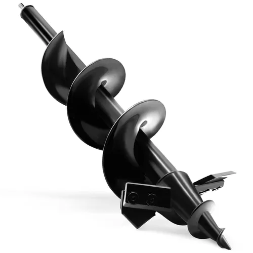 Vista 16 de TCBWFY Broca de barrena de 2x32 pulgadas para plantar – Barrena plantadora de jardín de mango largo fácil – Barrenas para bulbos y plantas