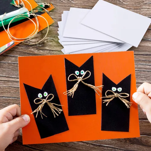 Vista 7 de Outus 12 hojas de espuma autoadhesivas de 6 x 4 pulgadas, papel de espuma adhesiva de doble cara, papel de espuma para manualidades, manualidades