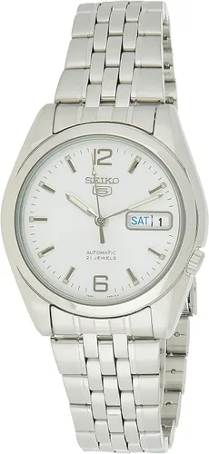 SEIKO SNK385K - Reloj automático de acero inoxidable para hombre Azul Reloj automático