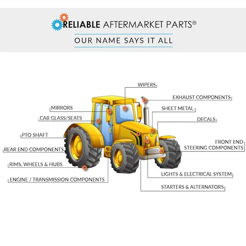 Vista 6 de Kit de sello de inyector de inyección de combustible para tractor Ford 2000 3000 4000 5000 6000 7000