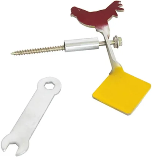 Vista 4 de Juego de 4 piezas de pistola de aire giratoria para árbol de pie, objetivos de tiro de cabra, gallo, piegón, jabalí cuatro en uno