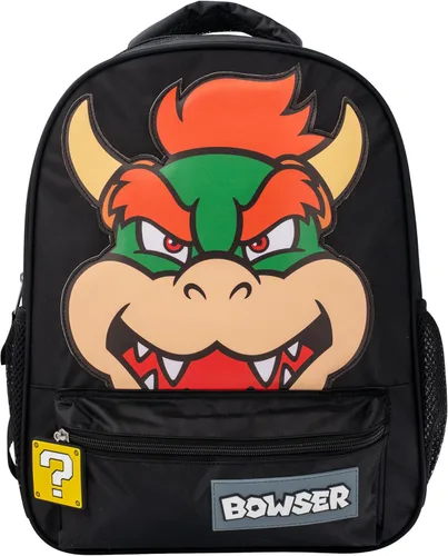 Vista 20 de AI ACCESSORY INNOVATIONS K-Pop Demon Hunters - Mochila de 16 pulgadas para niñas, con un Derby de cara grande con orejas 3D y bordado, dije de bolsa
