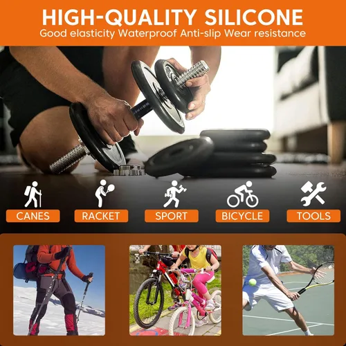 Vista 7 de 2 rollos de cinta de silicona autofusible, cinta impermeable de 1 pulgada de ancho x 10 pies de largo, cinta de sellado de fugas de agua, cinta