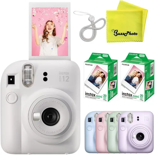 Vista 14 de Fujifilm Instax Mini 12 Cámara instantánea - Rosado (Blossom Pink)