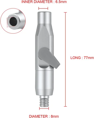Vista 2 de Adaptador de punta de succión para eyector de saliva Adaptador de succión débil
