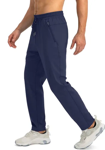 Vista 2 de G Gradual Men's Sweatpants with Zipper Pockets Tapered Joggers for Men Athletic Pants for Workout, Jogging, Running