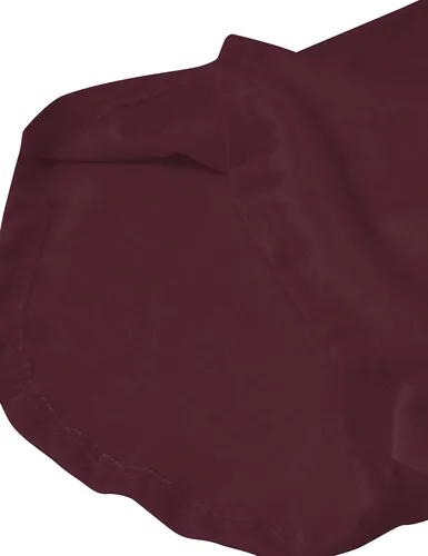 Vista 4 de Hat and Beyond Camiseta larga de alta calidad con dobladillo curvado para hombre