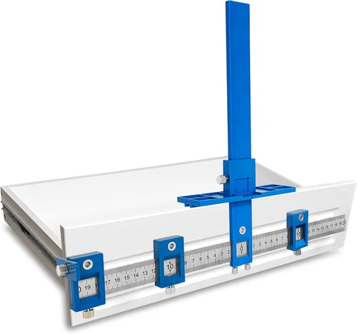 Herramienta de plantilla de hardware de gabinete, guía de perforación de madera, herramientas eléctricas localizador de perforaciones para manijas