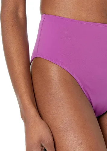 Vista 3 de Tienda Essentials Parte inferior de bikini de cintura alta para mujer