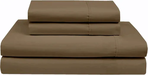 Vista 24 de Rajlinen Juego de sábanas de algodón Giza de tamaño individual, 100% algodón egipcio Giza certificado, juego de sábanas de lujo de 4 piezas