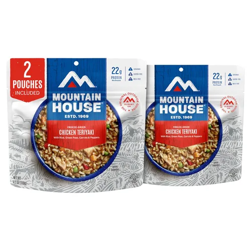 Vista 11 de Mountain House Arroz Frito con Pollo Comida Deshidratada para Mochileros y Camping Sin Gluten 2 Porciones