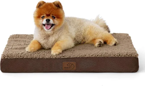 Vista 63 de Bedsure - Camas XL para perros de tamaño grande - Cómodas camas planas extra grandes para mascotas con funda extraíble y lavable, colchón ortopédico