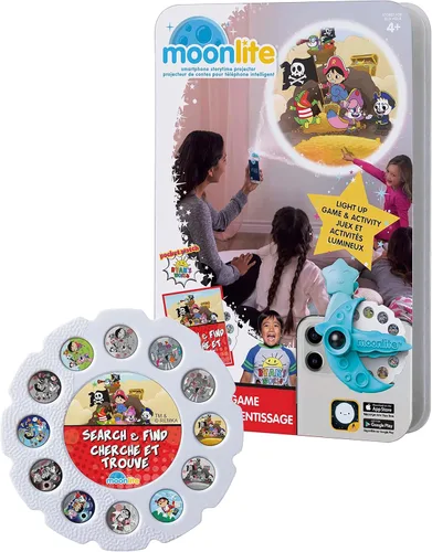 Vista 7 de Moonlite Storytime - Ryan's World - Búsqueda de palabras - Una forma mágica de leer juntos - Proyector se vende por separado - Historia digital