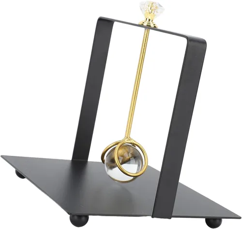 Vista 5 de Servilletero para mesa, servilletero de metal con asa de elevación, elegante dispensador de servilletas de papel cuadrado, moderno servilletero