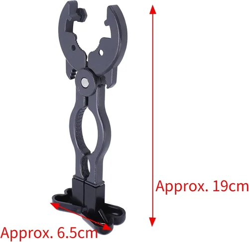 Vista 3 de Llave de lata de gas profesional antideslizante ajustable cilindro de lata válvula reductora de presión Llave de cilindro de gas Llave de cilindro