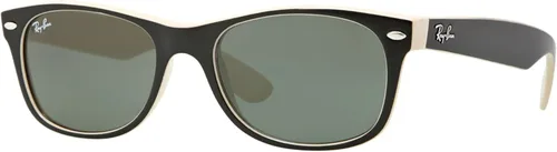 Ray-Ban RB2132 NEW WAYFARER - Gafas de sol para hombres y mujeres paquete con kit de cuidado de gafas de cortesía de diseñador iWear