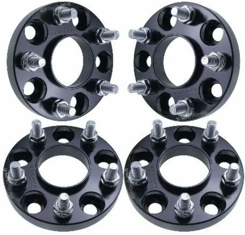 Vista 6 de Espaciadores de rueda centrados de 1 pulgada 5x4.5 – Se adapta a Mazda RX 7 RX 8 Miata MX-5-1 pulgada (0.984 in), 5 x 114.3, cubo de 2.642 in