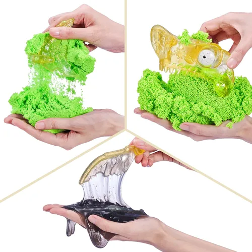 Vista 4 de ZURU Smashers Dino Island Giant T-Rex Skull with 30+ Surprises and Mini Eggs, Dinosaur Discovery Toy, Age 5+