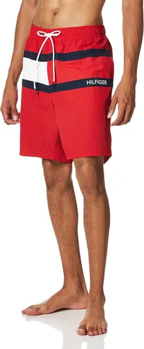 Tommy Hilfiger Bañador con bandera de 7" para hombre con secado rápido