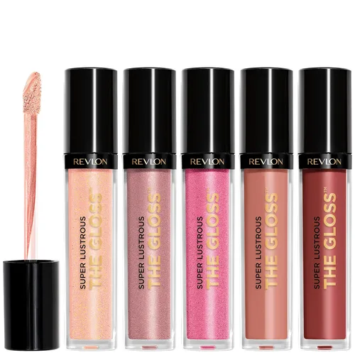 Vista 15 de Revlon - Brillo de labios, Super Lustrous The Gloss, no es pegajoso, acabado de alto brillo 200 Crystal Clear