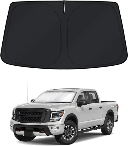 Vista 94 de KUST - Parasol plegable para parabrisas para BMW X1 E84, accesorios 2011 2012 2013 2014 2015, protector de visera de sol ajustable que bloquea