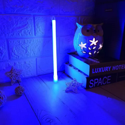 Vista 3 de Letrero de letras de neón con luces LED iluminadas para pared, letras de la A a la Z y del 0 al 9 (azul 1)