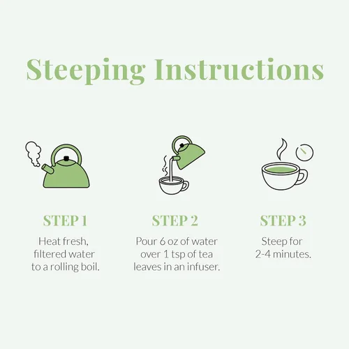 Vista 6 de The Republic Of Tea Jasmine Jazz Green - Té de hoja completa (0,10 ml/50-60 tazas)