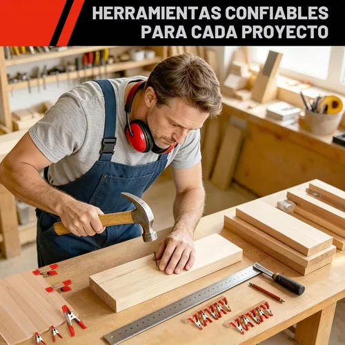 Vista 7 de WORKPRO W001401A - Juego de abrazaderas de resorte de acero de 20 piezas, 15 abrazaderas de 3/4 pulgadas, 5 abrazaderas de 1 pulgada para trabajo