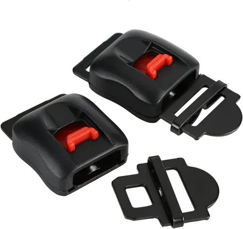 Vista 8 de GOTOTOP Hebilla de casco de motocicleta, 5 piezas de cascos de motocicleta, clip de velocidad, correa de barbilla, hebilla de desconexión