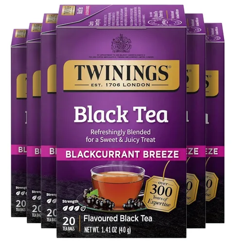 Vista 25 de Twinings, Decaffeinated Chai - Té negro Chai sin cafeína y con especias dulces y sabrosas, caliente o helado, el embalaje puede variar, 120 bolsitas