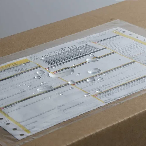Vista 3 de BEUYI Sobres transparentes de 7.5 x 5.5 pulgadas, bolsas adhesivas para etiquetas de envío (paquete de 50)