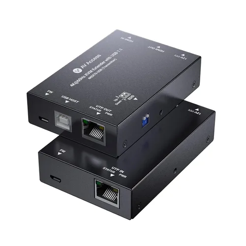 Vista 10 de Extensor USB de acceso AV sobre Cat5e/6 196 pies/196.9 ft, 4 puertos USB 2.0, Plug and Play, Sin controlador, soporta todos los sistemas operativos