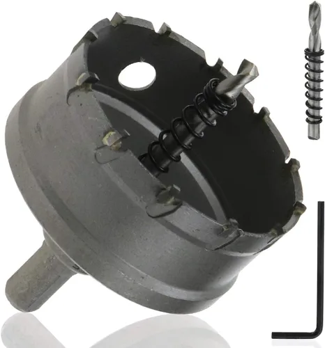 Vista 16 de Sierra de agujero de carburo Rannb de 23mm/0.9" de diámetro de corte, sierra de corte para acero inoxidable