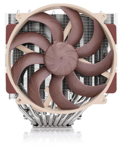 Vista 2 de Noctua NH-D15 G2, enfriador de CPU de doble torre, versión estándar completa recomendada para AMD AM5 e Intel LGA1851 / LGA1700 (marrón)