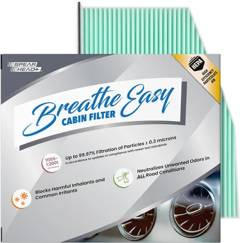 Vista 39 de Filtro de cabina HEPA Breathe Easy de Spearhead, hasta un 99.97% de filtración de partículas de 0.3 micrones sin reducción del flujo de aire