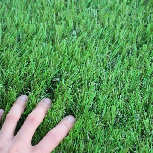 WS Césped Artificial Turf 3.3 pies x 5 pies, 1.38 pulgadas, 4 tonos, realista, sintético, grueso, alfombra de césped falso artificial, astroturf,