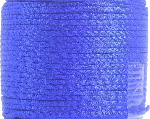 Vista 97 de KONMAY - Cuerda de nailon satinado de seda, 45.72 metros, 0.8mm cola de rata, para nudos chinos, Kumihimo, abalorios, macramé, joyería, Verde manzana