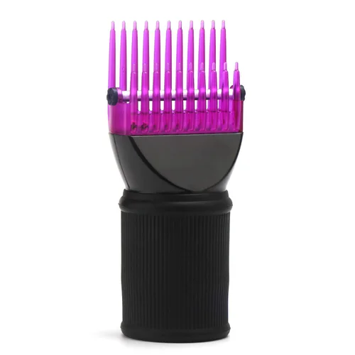 Vista 9 de Segbeauty Accesorio de peine para secadora de pelo, accesorios de cepillo negro para secadora de pelo, boquilla concentradora de 1.69-1.76 pulgadas