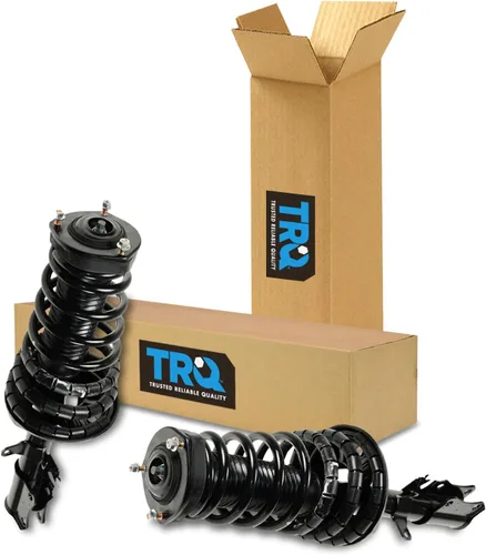 Vista 121 de TRQ Conjunto de Amortiguador y Resorte Delantero Cargado con Resorte Helicoidal Pre-ensamblado Compatible con Jeep Cherokee Limited AWD 14-22 Sin