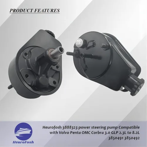 Vista 7 de 3888323 Bomba de dirección asistida compatible con Penta OMC Corbra 3.0 GLP 2.3L a 8.2L 3850491 3850492