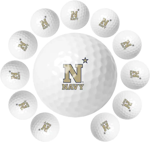 Vista 74 de LinksWalker Bolas de golf universitarias 12 bolas de regalo, tamaño reglamentario, bolas de 2 piezas