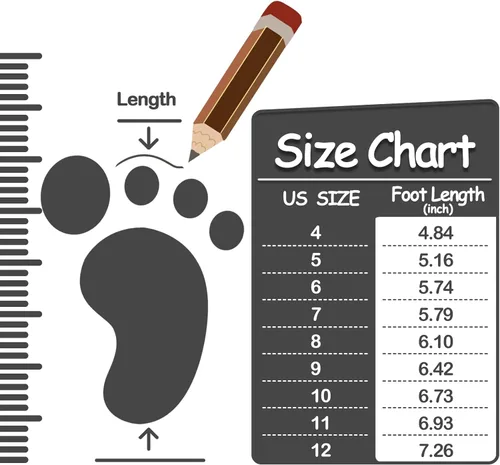 Vista 6 de K KomForme Tenis para niños y niñas, zapatos suaves para caminar para niños pequeños