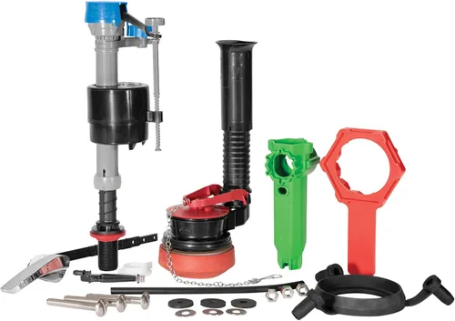 Fluidmaster K-400H-021-P8 PerforMAX Kit de Reparación Completa de Inodoro de 2 Pulgadas, Multicolor (Paquete de 8)