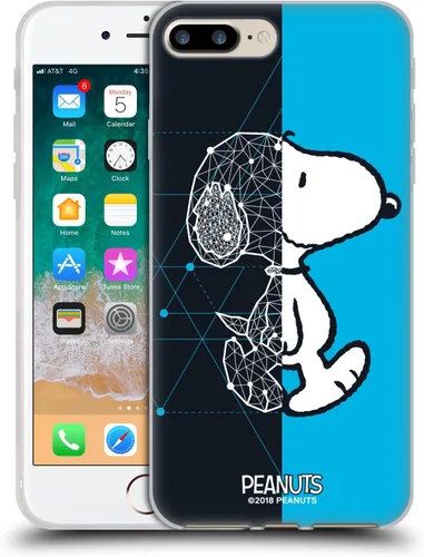 Vista 261 de Head Case Designs Officially Licensed Peanuts Charlie & Woodstock Nap Halfs and Laughs Gel Case [Military Grade Protection] Compatible with Apple