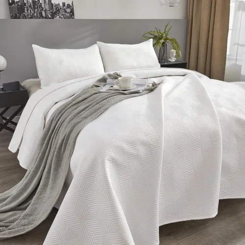 Vista 2 de Colchas tamaño queen, colcha reversible de microfibra, colección de cama, juego de edredón ligero, funda de edredón suave para todas las estaciones