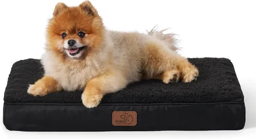 Vista 19 de Bedsure - Camas XL para perros de tamaño grande - Cómodas camas planas extra grandes para mascotas con funda extraíble y lavable, colchón ortopédico