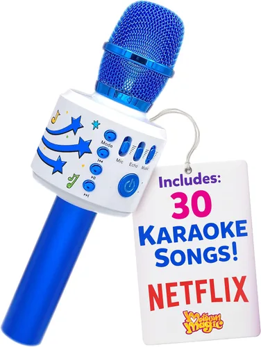 Vista 11 de Move2Play Motown Magic, Micrófono de karaoke Bluetooth Incluye 30 canciones famosas Micrófono de karaoke para niños Regalo de cumpleaños
