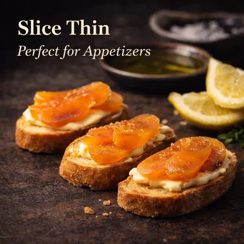 Vista 5 de Smeralda Huevas de salmonete italianas enteras de Cerdeña Tamaño grande de 5 onzas