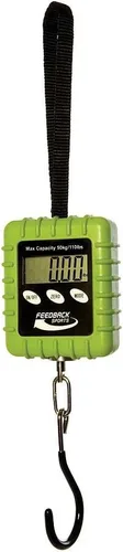 Feedback Sports Balanza digital de mochileroequipaje de expedición (verde, 110.2 lbs)